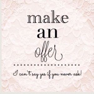 MAKE ME AN OFFER 🌺💕
